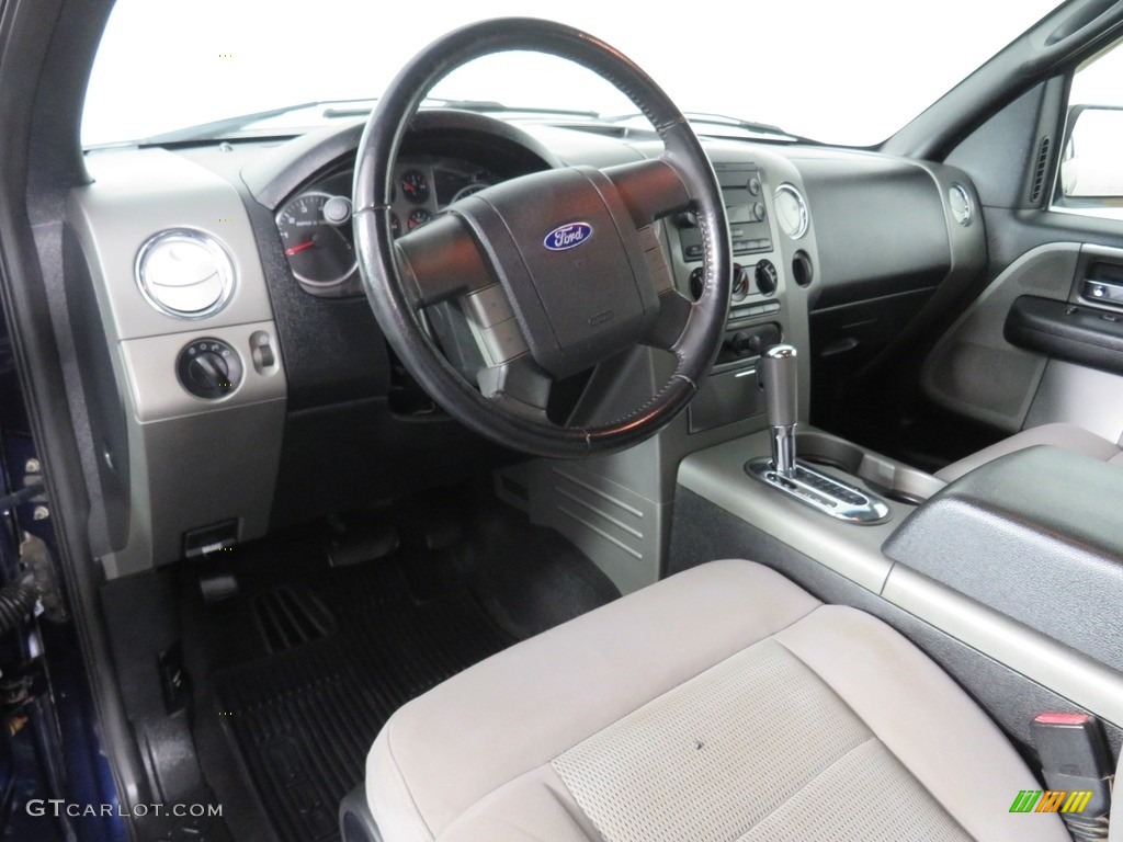 2005 F150 FX4 SuperCab 4x4 - True Blue Metallic / Tan photo #20