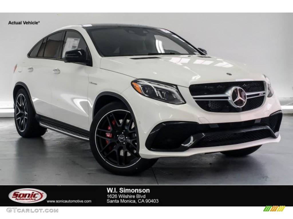 2019 GLE 63 S AMG 4Matic Coupe - designo Diamond White Metallic / Espresso Brown/Black photo #1