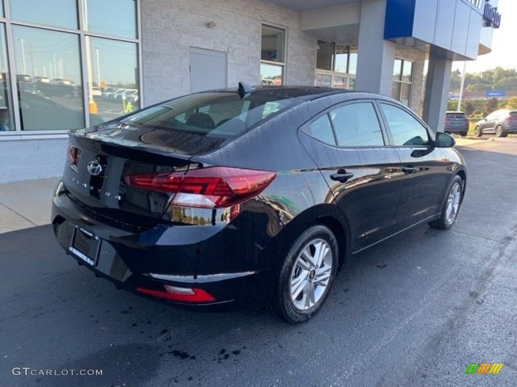 2020 Elantra SEL - Phantom Black / Black photo #4