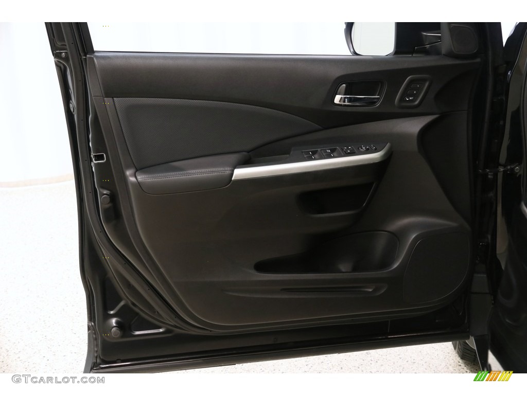 2016 CR-V Touring AWD - Crystal Black Pearl / Black photo #4