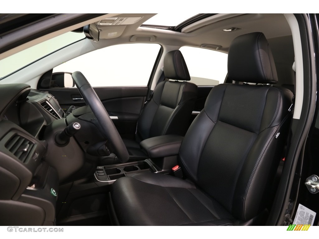 2016 CR-V Touring AWD - Crystal Black Pearl / Black photo #5