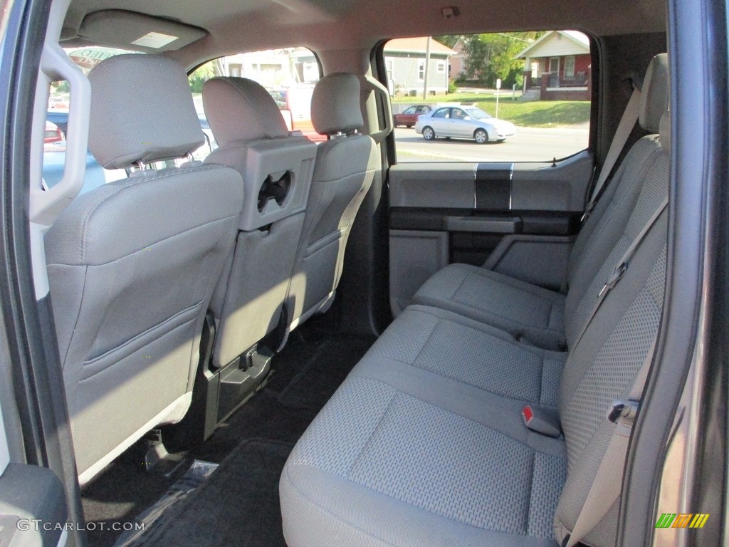 2015 F150 XLT SuperCrew 4x4 - Magnetic Metallic / Medium Earth Gray photo #9