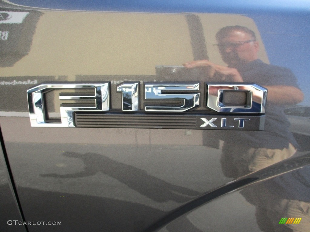 2015 F150 XLT SuperCrew 4x4 - Magnetic Metallic / Medium Earth Gray photo #37