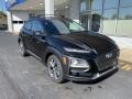 2020 Ultra Black Hyundai Kona Limited AWD  photo #2