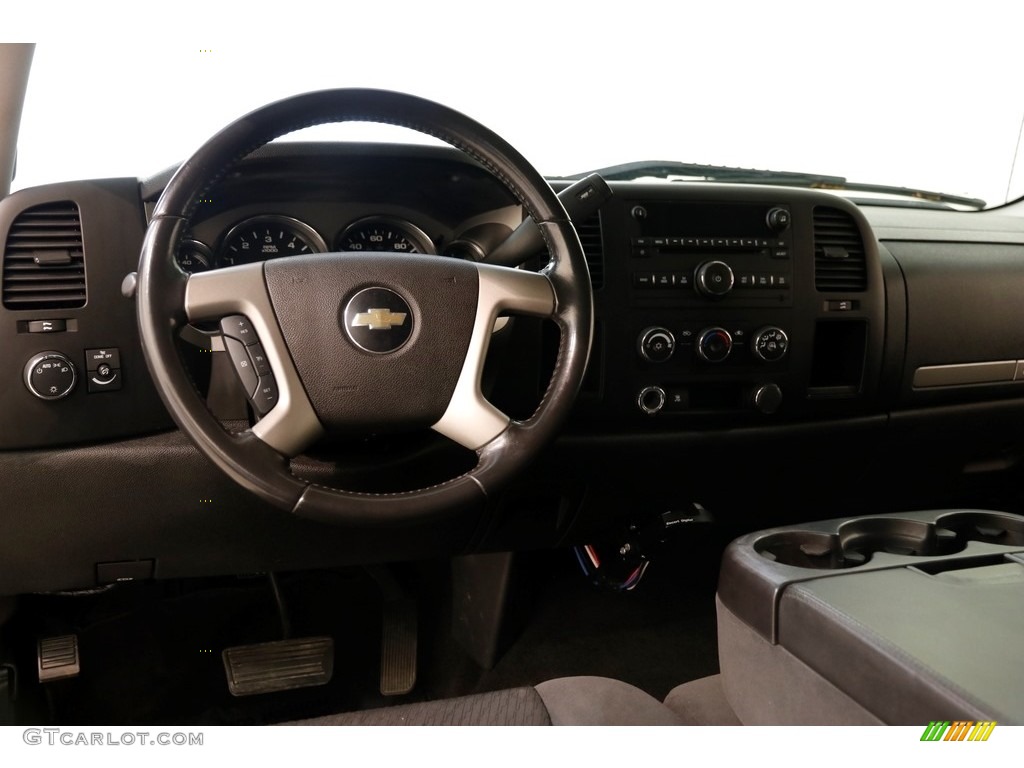 2009 Silverado 1500 LT Extended Cab - Blue Granite Metallic / Ebony photo #6