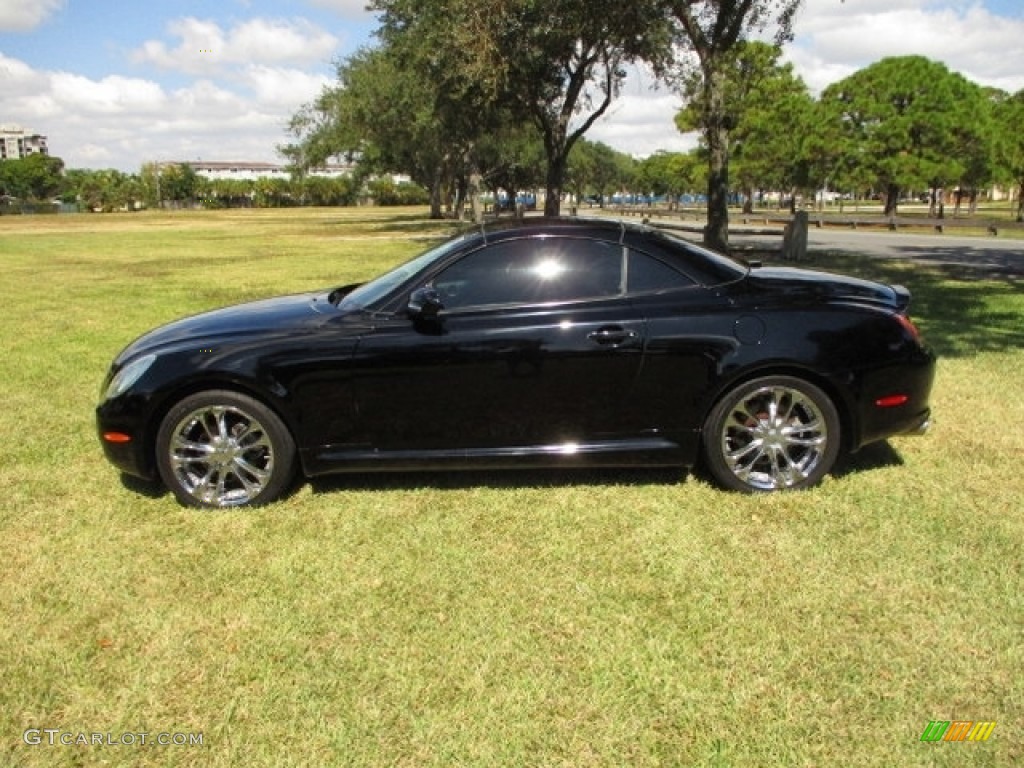 2003 SC 430 - Black Onyx / Saddle photo #58