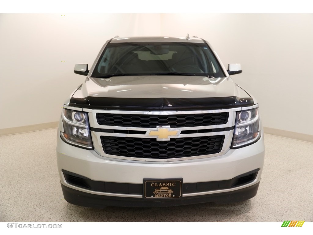 2017 Tahoe LS 4WD - Champagne Silver Metallic / Jet Black photo #2