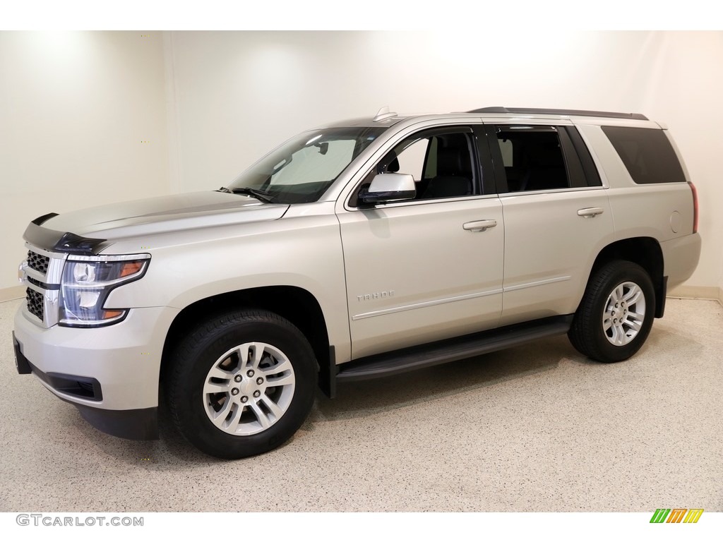 2017 Tahoe LS 4WD - Champagne Silver Metallic / Jet Black photo #3