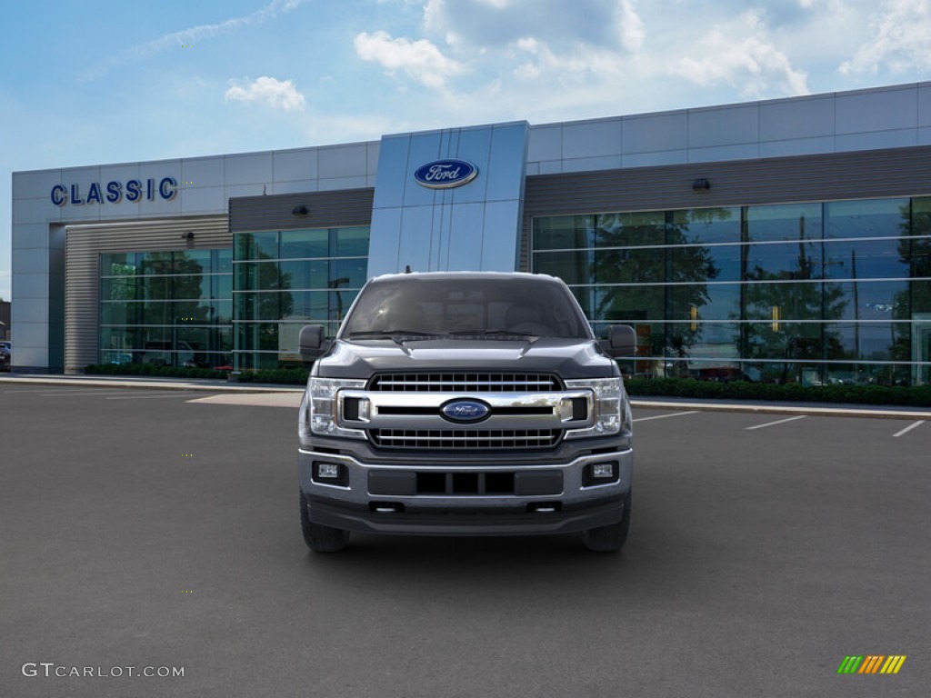 2019 F150 XLT SuperCrew 4x4 - Agate Black / Earth Gray photo #6