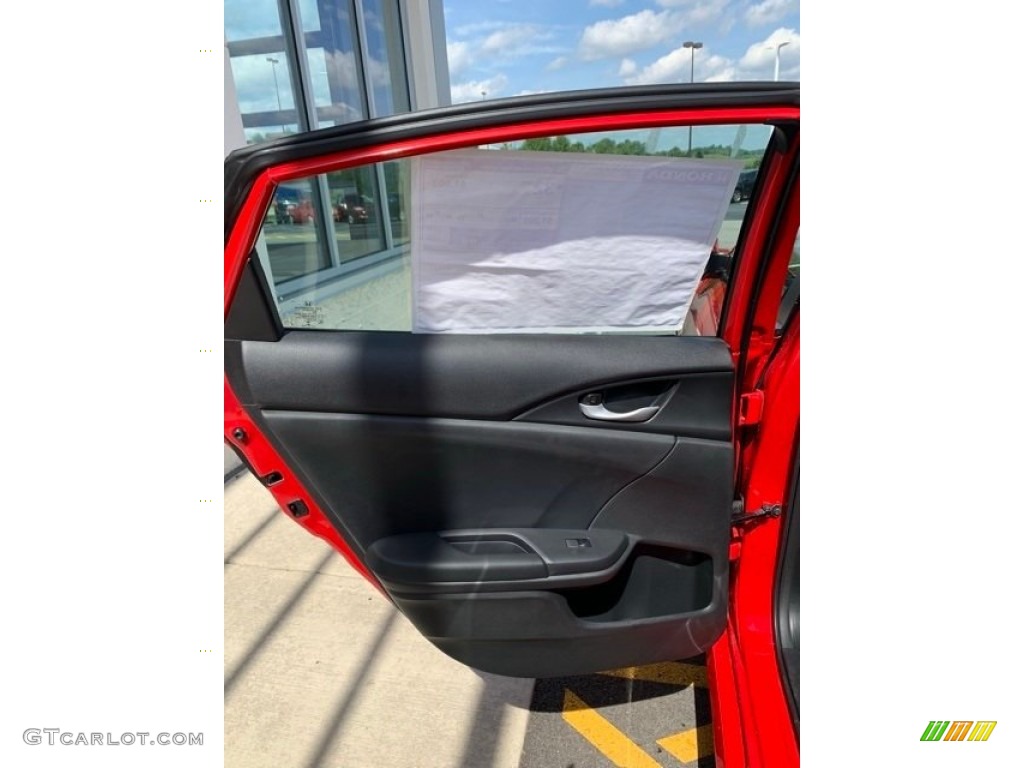 2019 Civic Sport Sedan - Rallye Red / Black photo #16