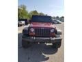 2010 Flame Red Jeep Wrangler Unlimited Sport 4x4  photo #8