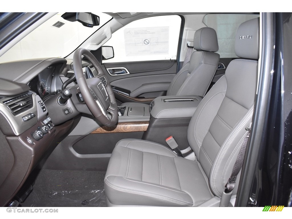 Cocoa/­Dark Atmosphere Interior 2020 GMC Yukon Denali 4WD Photo #135390767