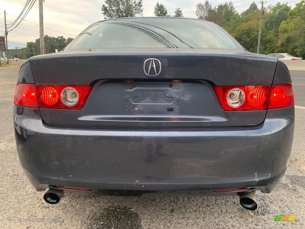 2004 TSX Sedan - Carbon Gray Pearl / Ebony photo #4