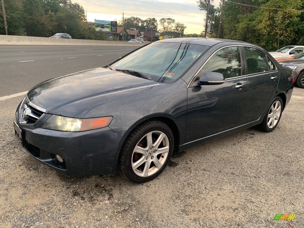 2004 TSX Sedan - Carbon Gray Pearl / Ebony photo #7