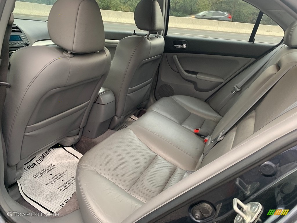 2004 TSX Sedan - Carbon Gray Pearl / Ebony photo #11