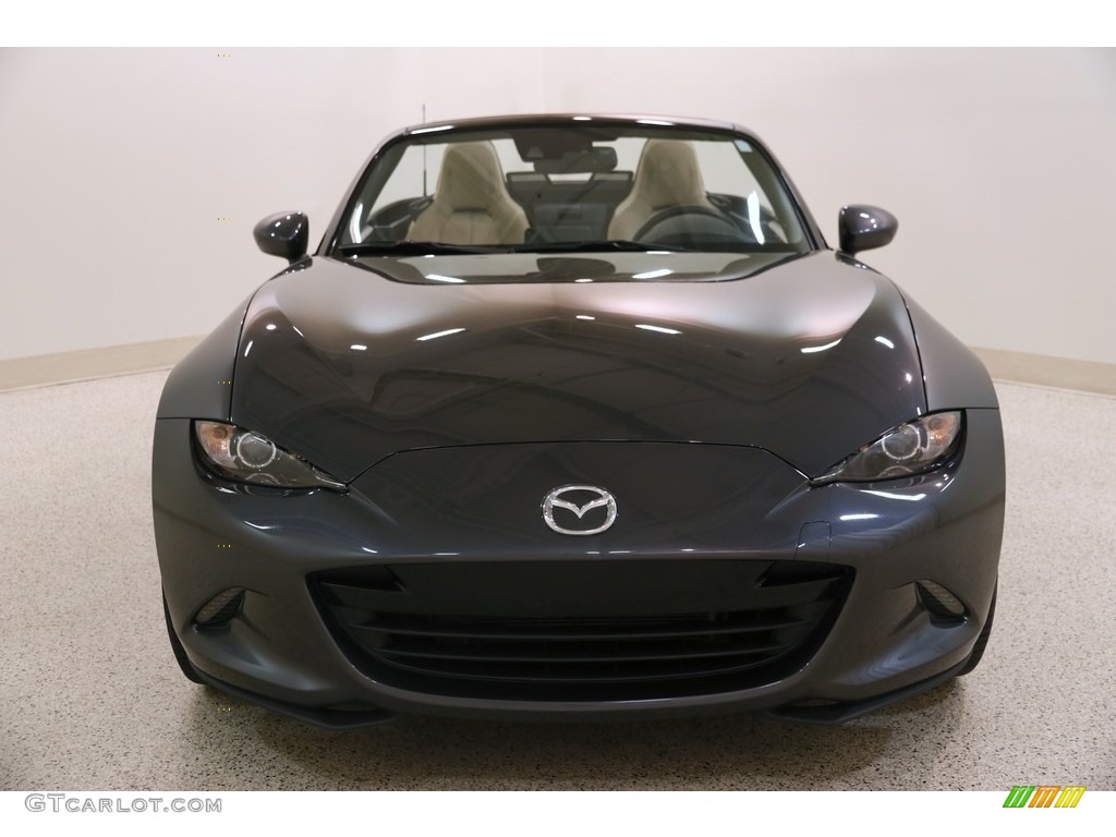 2016 MX-5 Miata Grand Touring Roadster - Meteor Gray Mica / Sport Tan photo #3