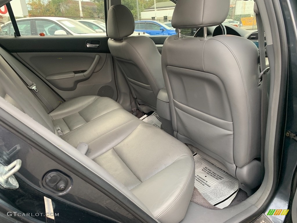 2004 TSX Sedan - Carbon Gray Pearl / Ebony photo #12