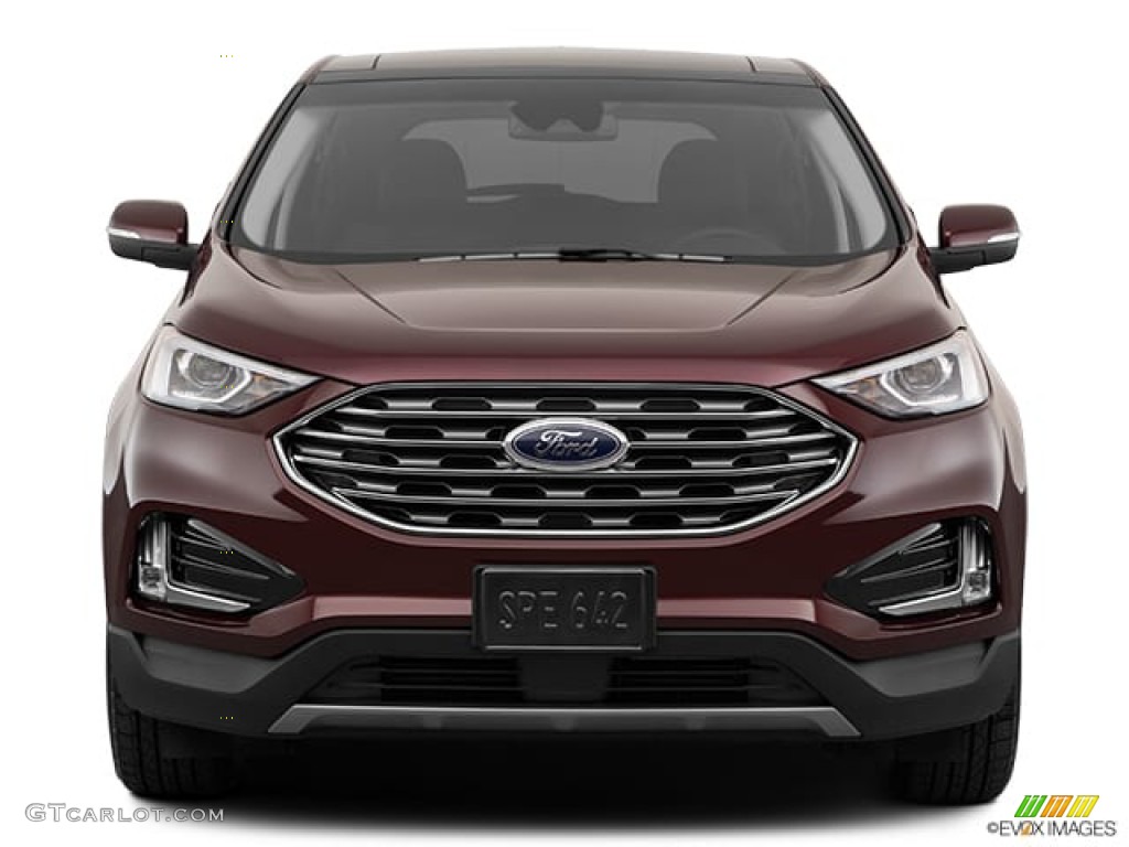 2019 Edge SEL AWD - Ruby Red / Ebony photo #56