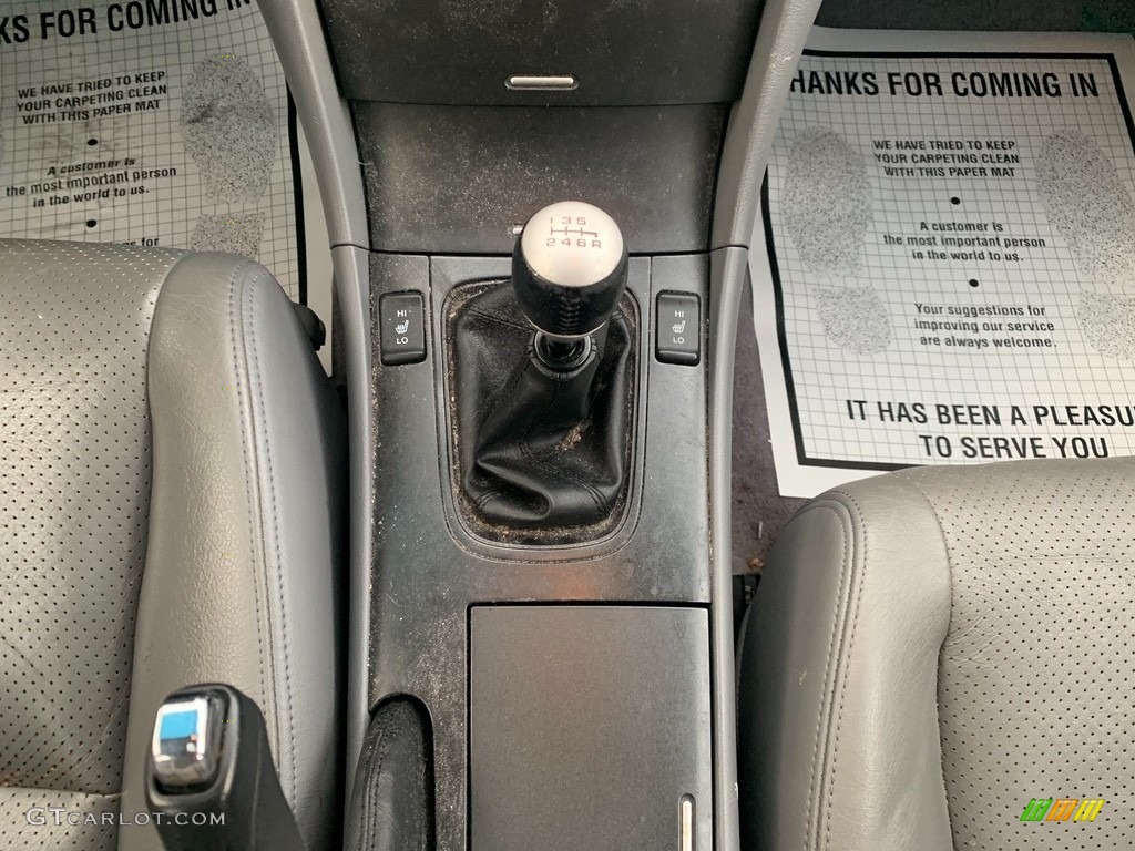 2004 TSX Sedan - Carbon Gray Pearl / Ebony photo #16