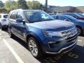 2019 Blue Metallic Ford Explorer Limited 4WD  photo #4