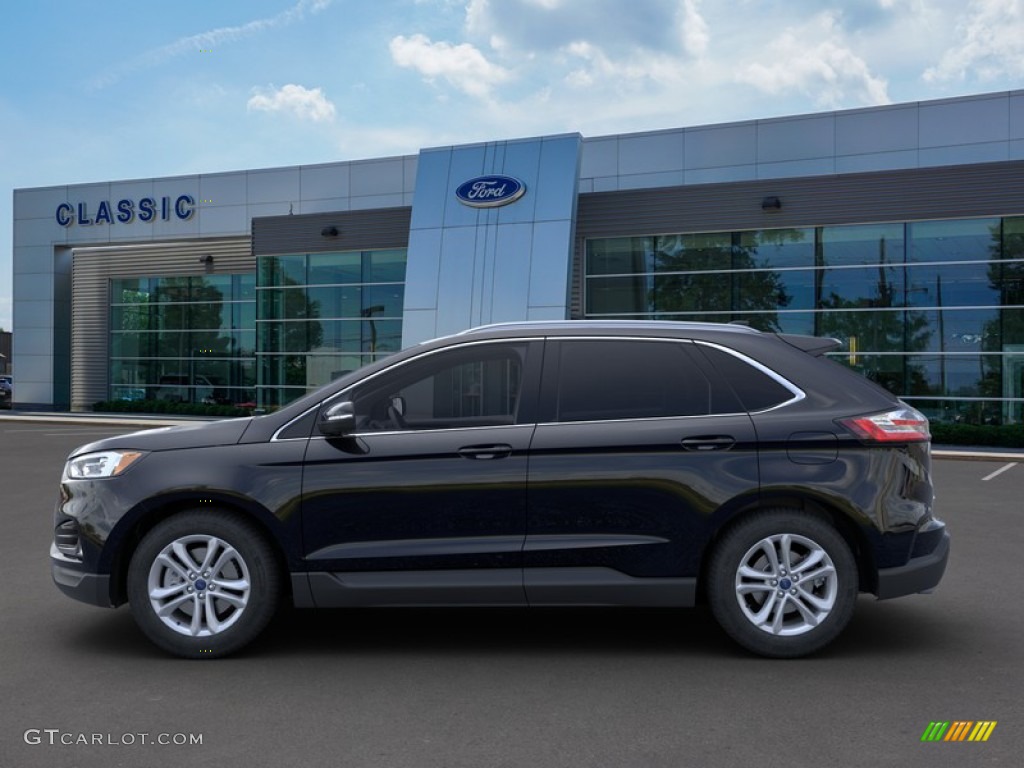 2019 Edge SEL AWD - Agate Black / Ebony photo #3