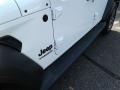 2020 Bright White Jeep Wrangler Unlimited Sport 4x4  photo #27