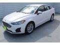 White Platinum 2020 Ford Fusion SE Exterior