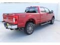2019 Ruby Red Ford F250 Super Duty Lariat Crew Cab 4x4  photo #8
