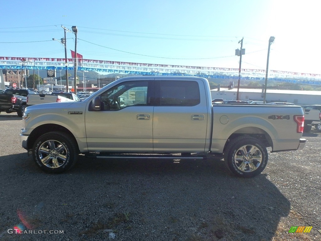 2019 F150 XLT SuperCrew 4x4 - Ingot Silver / Earth Gray photo #5