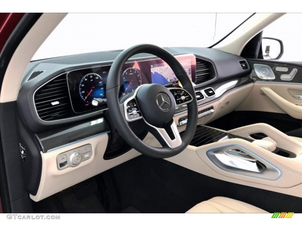 2020 GLE 350 4Matic - designo Cardinal Red Metallic / Macchiato Beige/Magma Grey photo #4