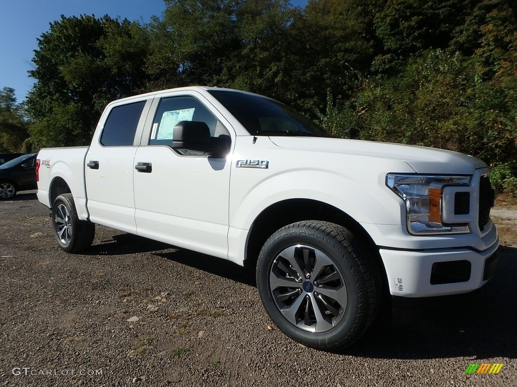 2019 F150 STX SuperCrew 4x4 - Oxford White / Black photo #8