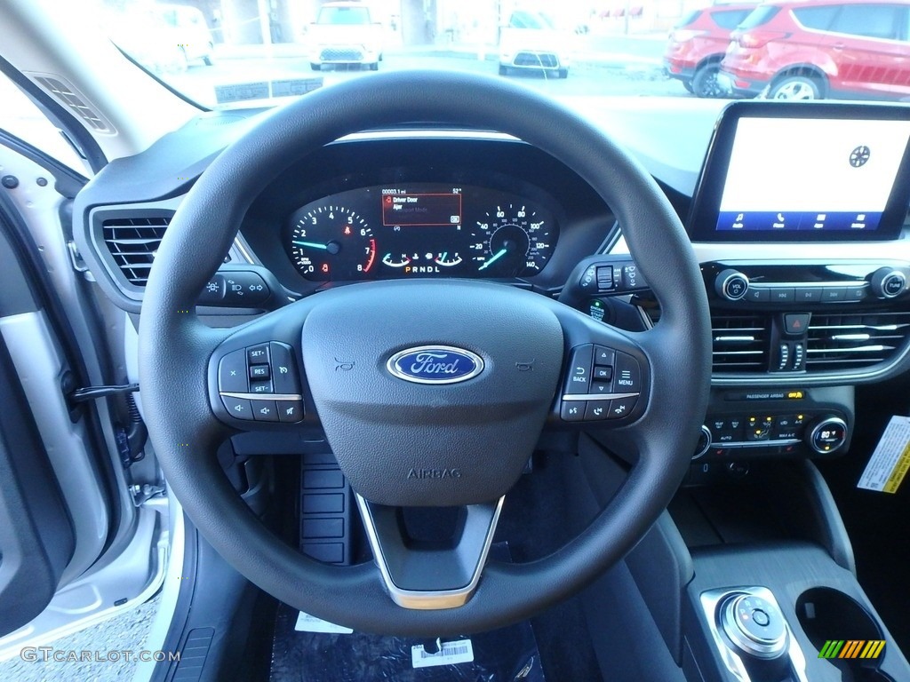 2020 Ford Escape SE 4WD Dark Earth Gray Steering Wheel Photo #135397913