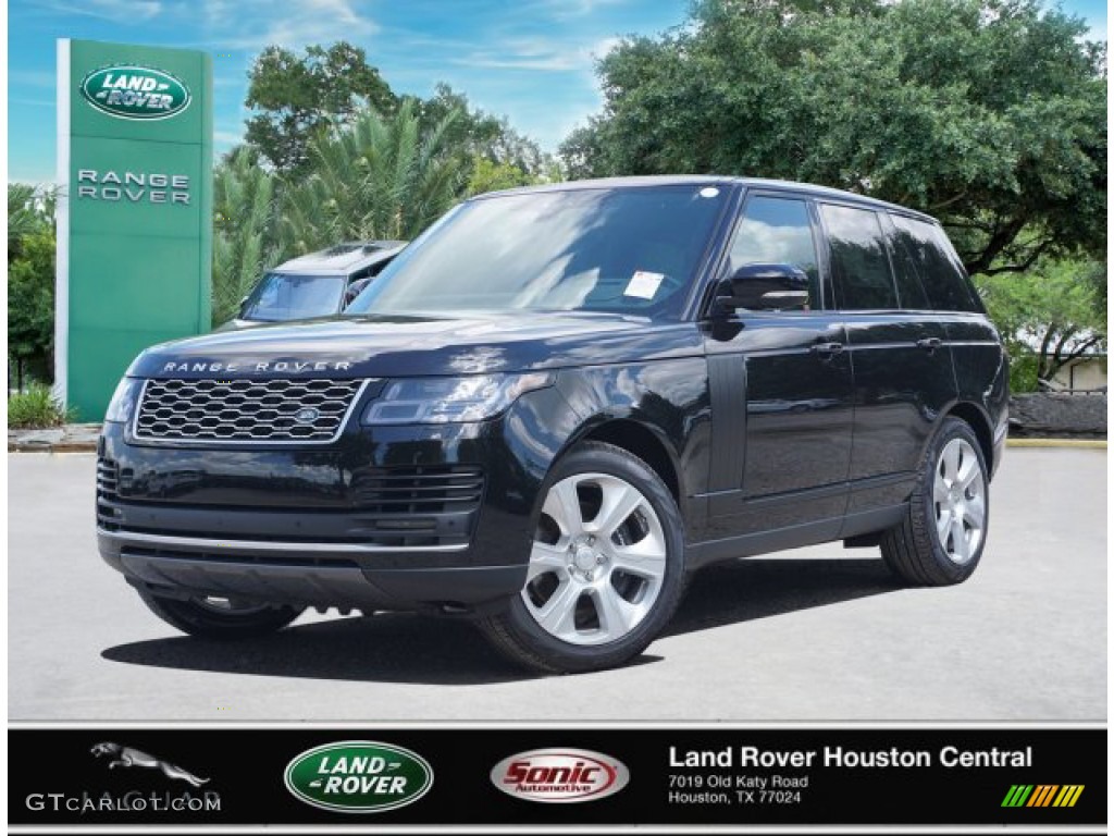 2020 Range Rover HSE - Santorini Black Metallic / Ebony photo #1