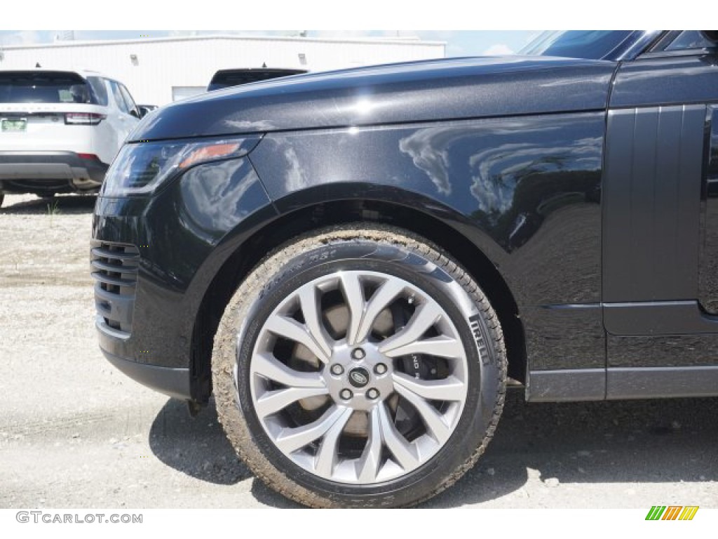 2020 Range Rover HSE - Santorini Black Metallic / Ebony photo #6