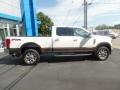 White Platinum - F250 Super Duty Lariat Crew Cab 4x4 Photo No. 7