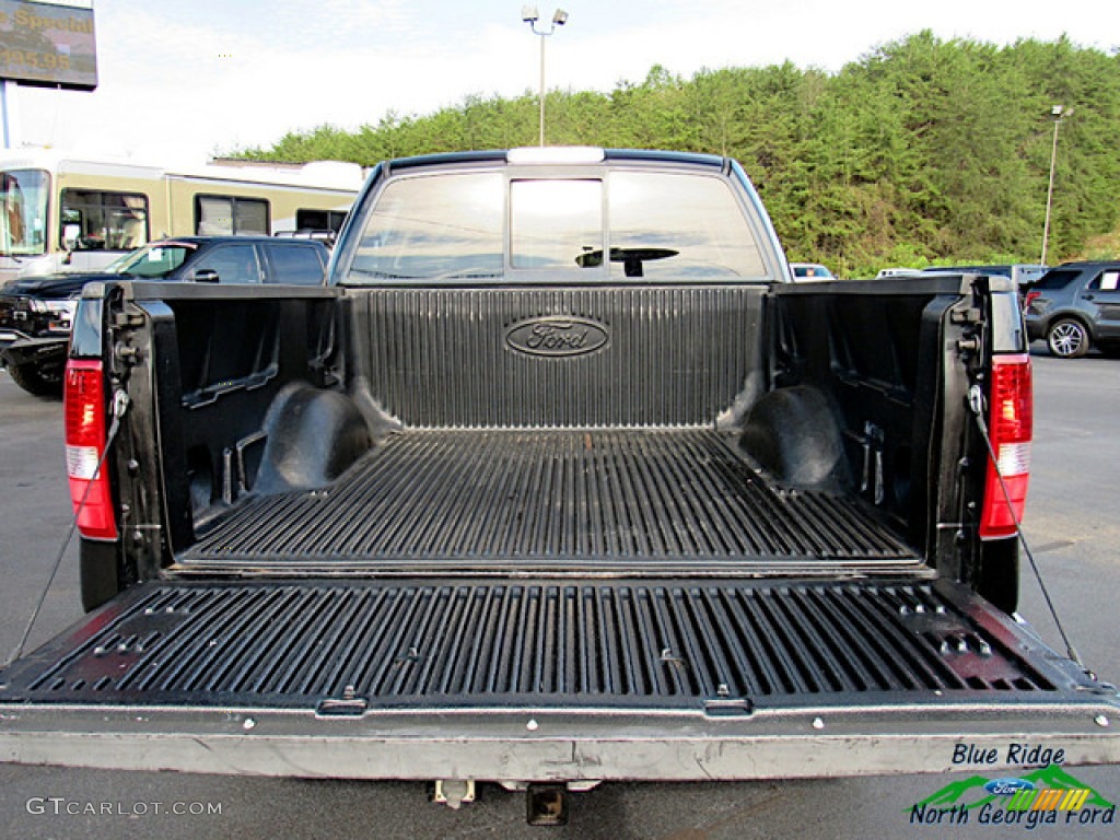 2005 F150 Lariat SuperCrew 4x4 - Black / Tan photo #14