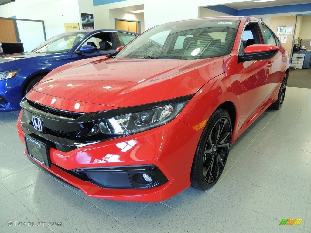 Rallye Red Honda Civic