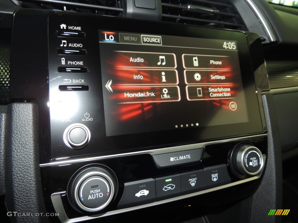 2019 Civic Sport Sedan - Rallye Red / Black photo #13