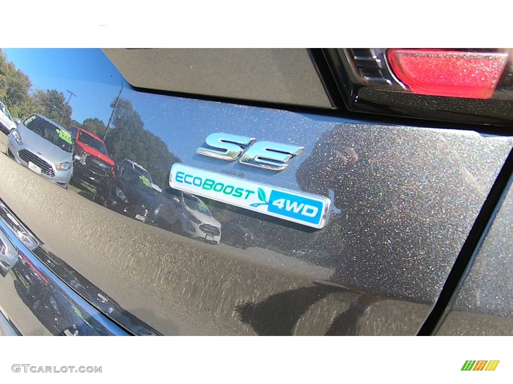 2018 Escape SE 4WD - Magnetic / Charcoal Black photo #9