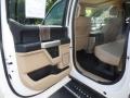 White Platinum - F250 Super Duty Lariat Crew Cab 4x4 Photo No. 45