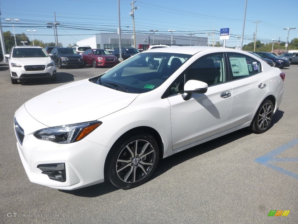 Crystal White Pearl 2019 Subaru Impreza 2.0i Limited 4-Door Exterior Photo #135403187