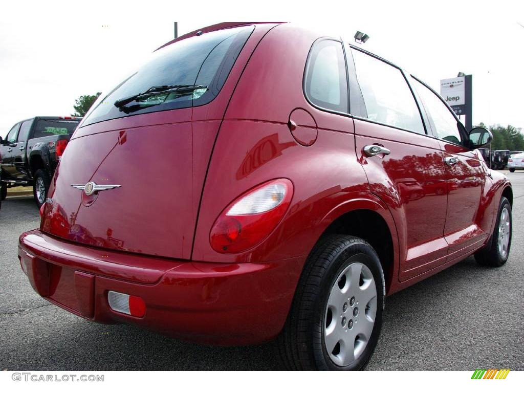 2009 PT Cruiser LX - Inferno Red Crystal Pearl / Pastel Slate Gray photo #6