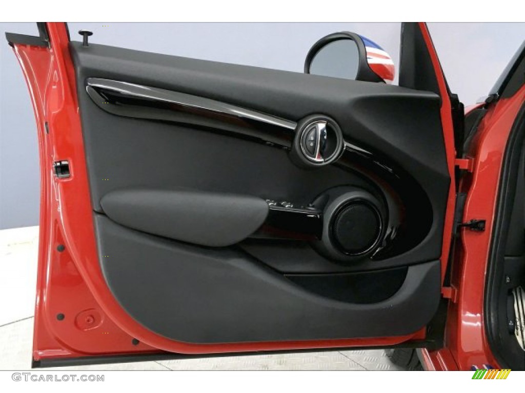 2017 Mini Hardtop Cooper S 4 Door Carbon Black Door Panel Photo #135405896