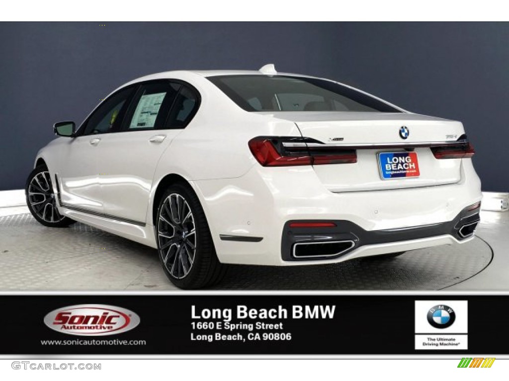 2020 7 Series 750i xDrive Sedan - Alpine White / Black photo #2