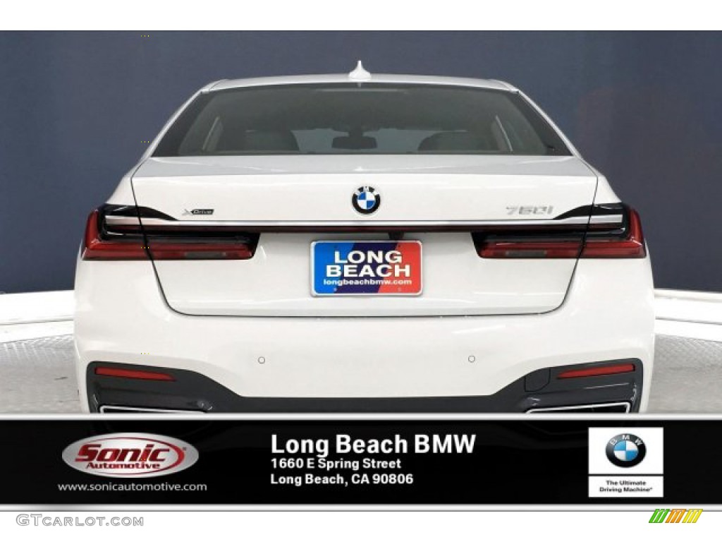 2020 7 Series 750i xDrive Sedan - Alpine White / Black photo #3