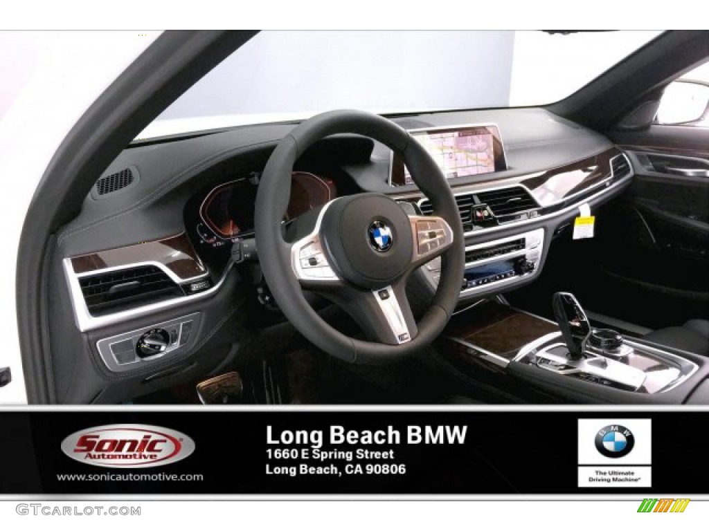 2020 7 Series 750i xDrive Sedan - Alpine White / Black photo #4