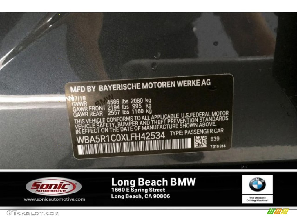 2020 3 Series 330i Sedan - Mineral Grey Metallic / Black photo #11