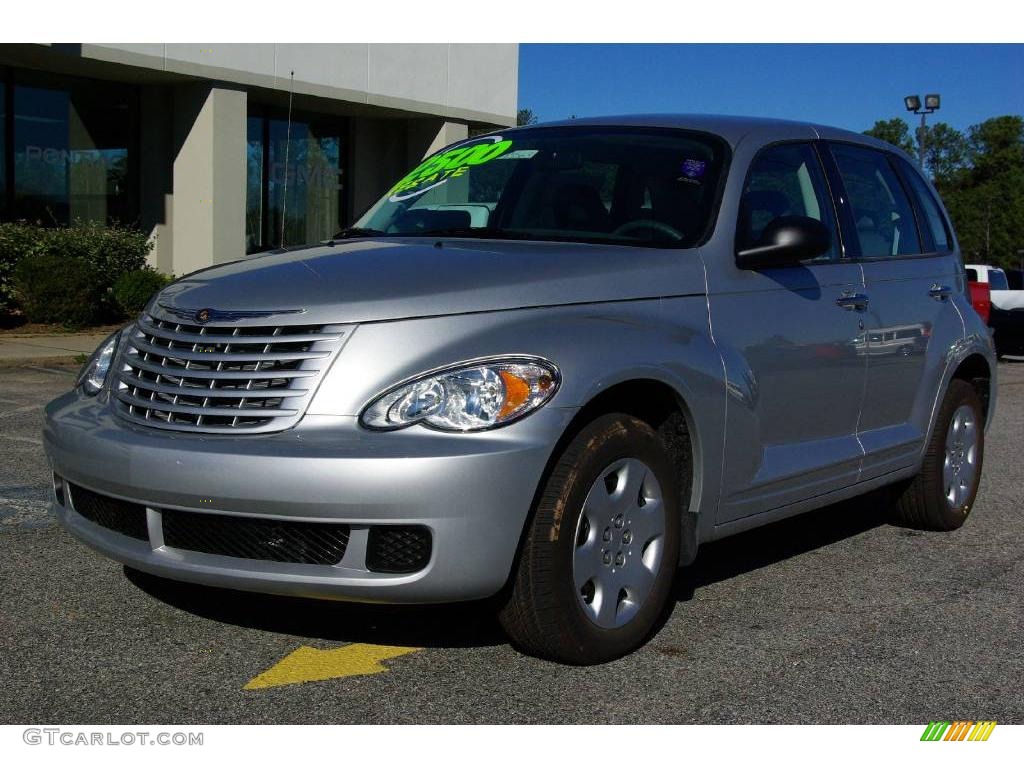 2009 PT Cruiser LX - Bright Silver Metallic / Pastel Slate Gray photo #2