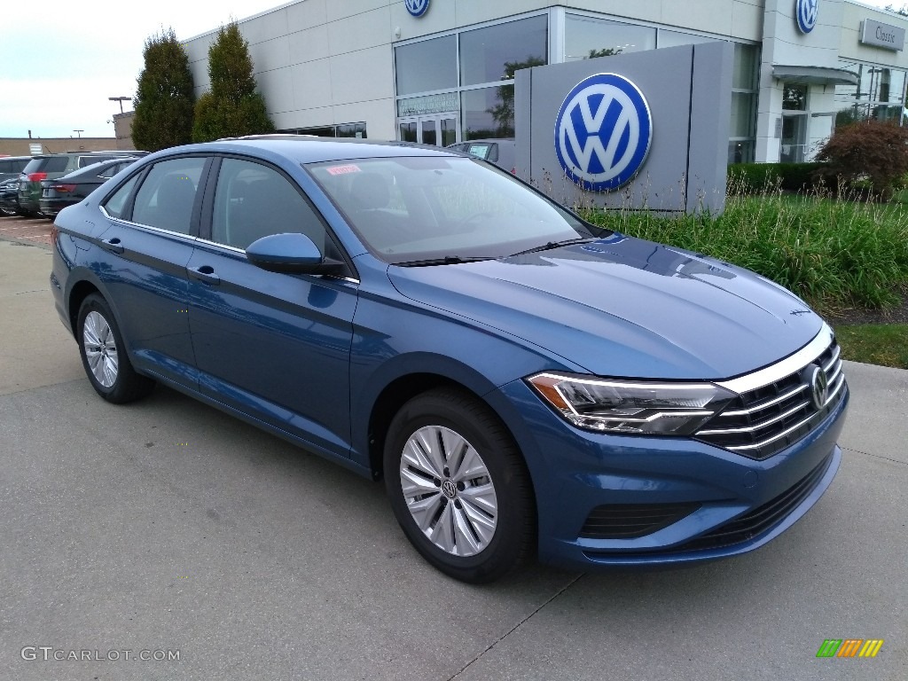 Blue Silk Metallic 2019 Volkswagen Jetta S Exterior Photo #135410018
