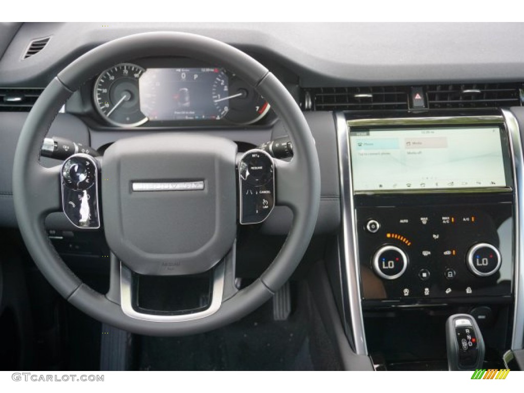 2020 Land Rover Discovery Sport Standard Ebony Steering Wheel Photo #135410099